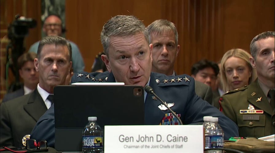 Caine accuses Iran of holding 'world’s economy hostage’ with Strait of Hormuz actions