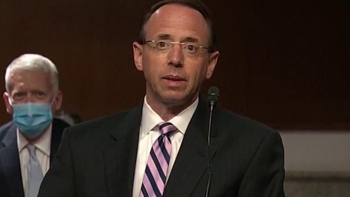 Senators press Rod Rosenstein on approving Carter Page surveillance