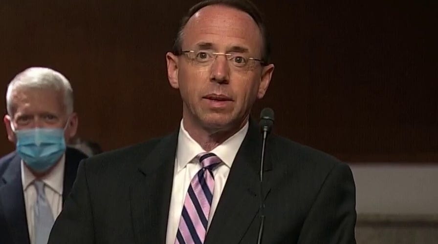 Senators press Rod Rosenstein on approving Carter Page surveillance