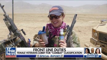 Female veterans fight for 'combat' classification