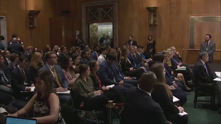 Pro-Palestinian demonstrators interrupt confirmation hearing for Biden's Israel ambassador nominee Jack Lew