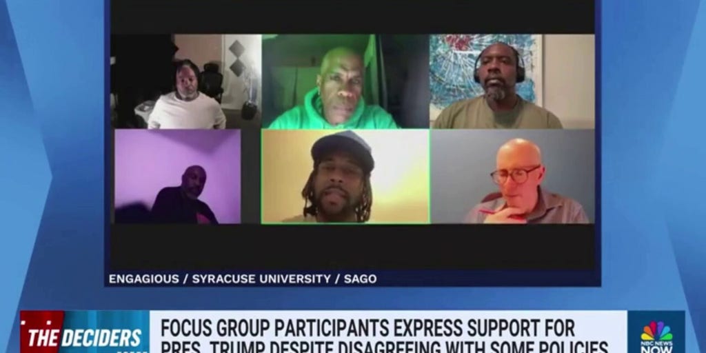 Focus group of Black Trump supporters slam Democrats as 'liars' who try to 'scare you into following them'