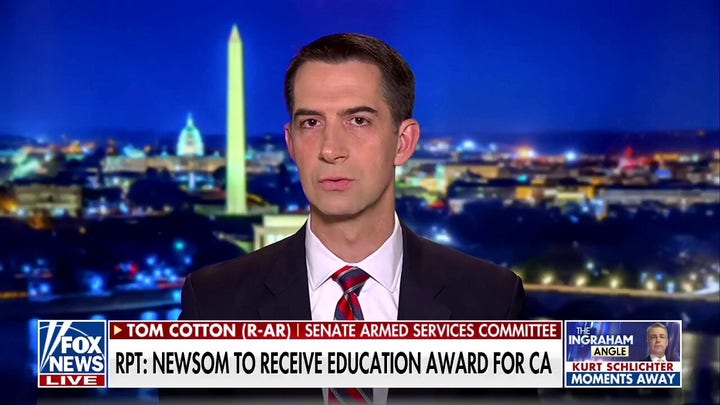 We need to hold Dems accountable for destroying our kids: Tom Cotton