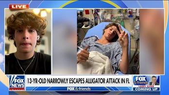 Florida teen narrowly escapes alligator attack, walks away with no major injuries
