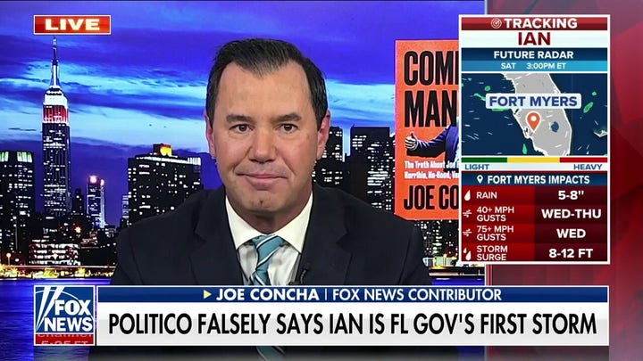 Joe Concha: People are waiting to turn this storm into Ron DeSantis' 'Katrina'