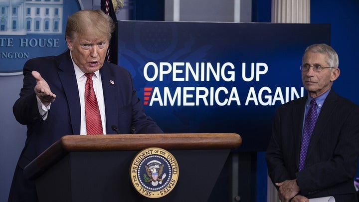 White House unveils 3 phases for reopening the country
