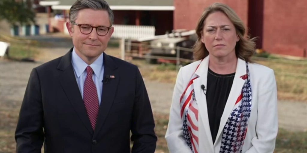 Speaker Mike Johnson accuses Harris campaign of 'lying' about GOP's healthcare position