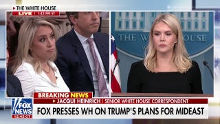 Karoline Leavitt pressed on ramifications of Trump’s Middle East foreign policy