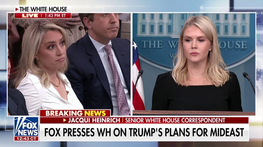 Karoline Leavitt pressed on ramifications of Trump’s Middle East foreign policy