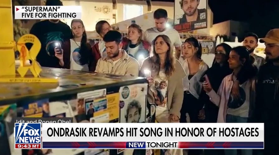 Five for Fighting revises lyrics of hit song 'Superman' to honor Hamas hostages