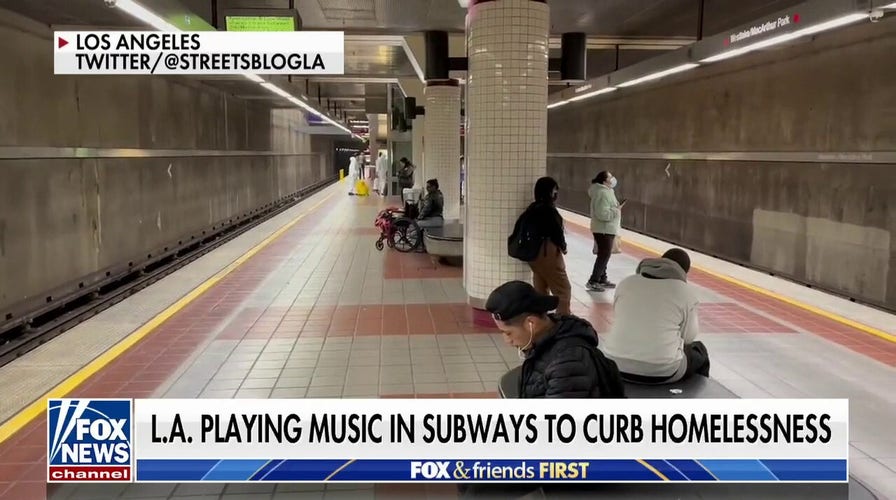 Los Angeles playing music in subway stations to deter homeless encampments