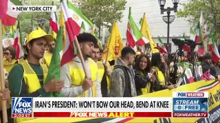 Anti-regime protests erupt as Iranian president addresses UN