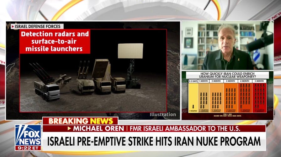 Israel had 'no choice' but to attack Iran's nuclear sites, former ambassador says