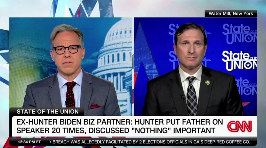 Jake Tapper questions Democrat: Didn't Biden show a lapse of judgement on Hunter business dealings?