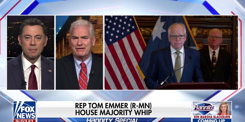 'Total embarrassment' Walz 'should resign': Rep Emmer