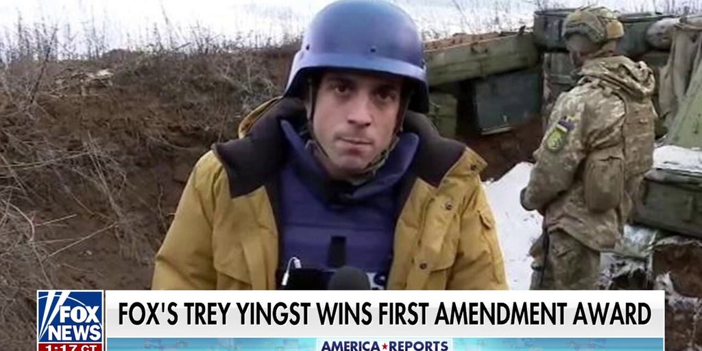 Fox News' Trey Yingst honored with First Amendment Award