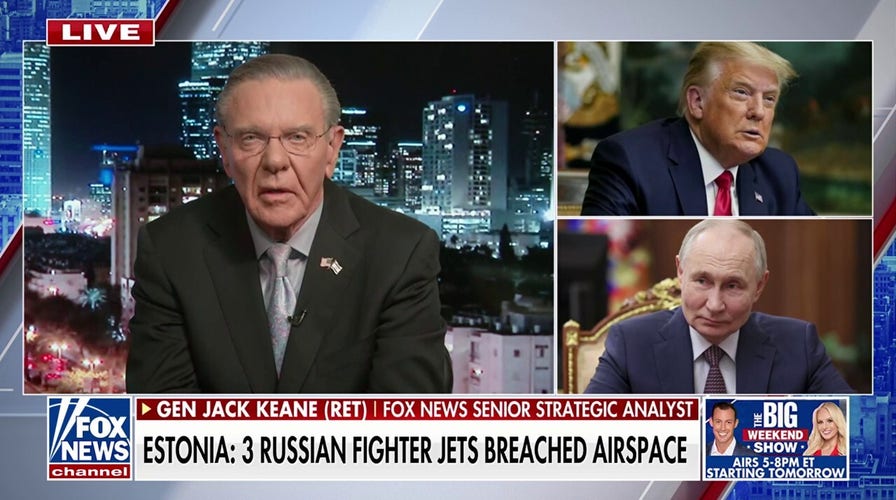 Putin's strategy is to force NATO to 'look inward,' says Gen. Jack Keane