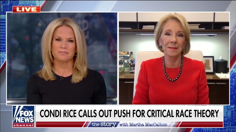 Betsy DeVos encourages parents to speak up on critical race theory