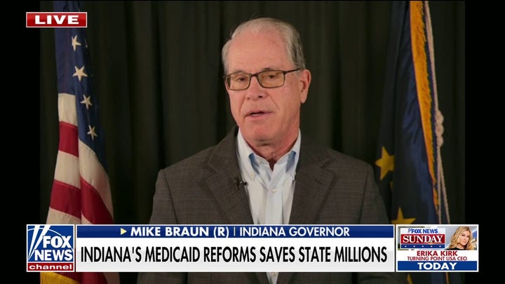 Indiana governor touts Medicaid reforms saving hundreds of millions