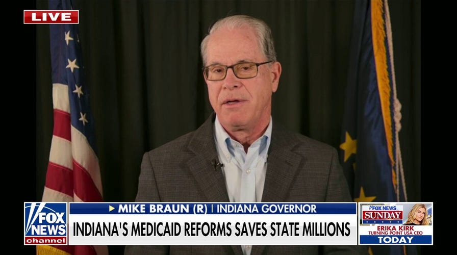 Indiana governor touts Medicaid reforms saving hundreds of millions