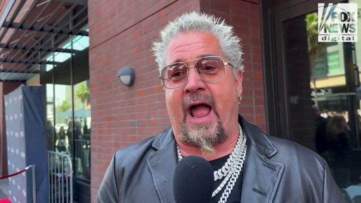 Guy Fieri was more nervous to emcee Sammy Hagar's Walk of Fame ceremony than for his own