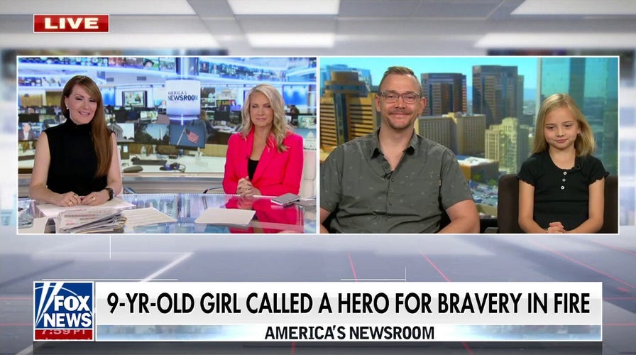 Arizona 9-year-old saves family from house fire