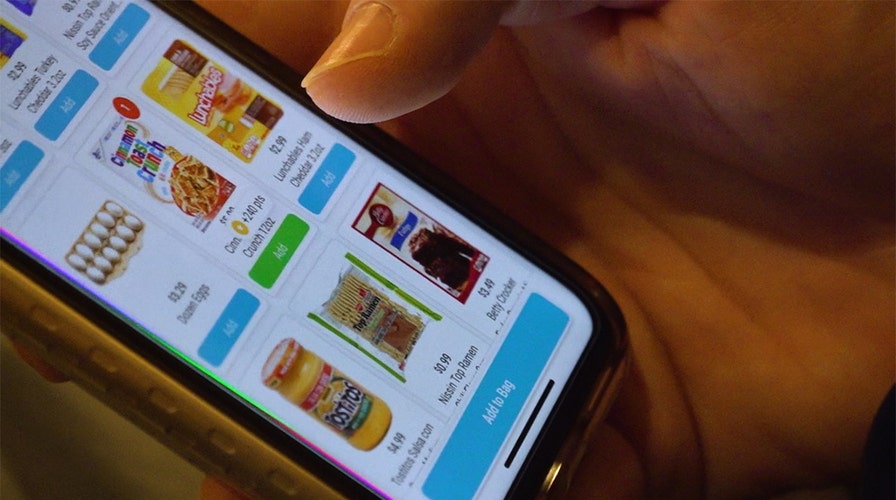 More shoppers turning to apps for groceries amid coronavirus pandemic