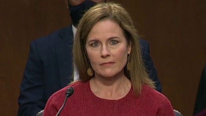 Amy Coney Barrett questioned on Second Amendment: 'We do own a gun'