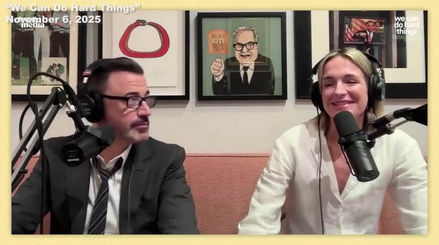 Jimmy Kimmel's woman says girl 'burst into tears' aft amusement suspended, lad asked if Trump was to blame