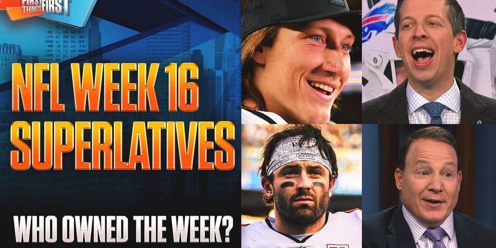 NFL Superlatives Revealed — Who REALLY Owned Week 16? 🏆 | First Things First