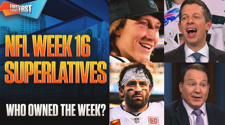 NFL Superlatives Revealed — Who REALLY Owned Week 16? 🏆 | First Things First