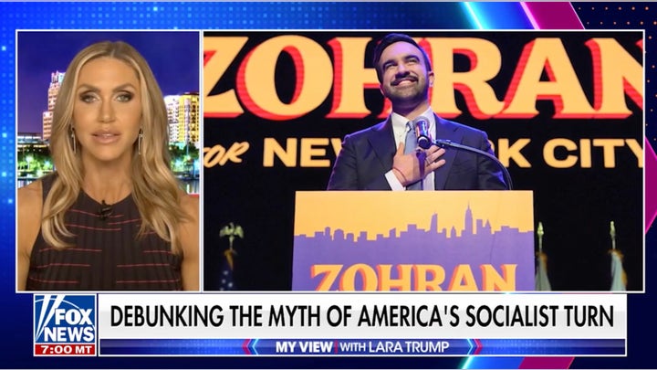 Lara Trump: While city progressives 'pop champagne,' Dem state voters are 'quietly revolting'