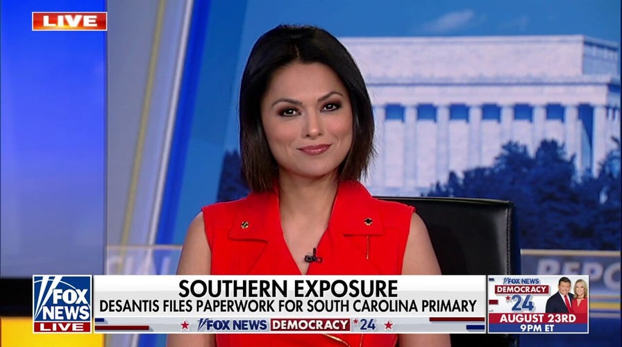 DeSantis files paperwork for SC primary as battle for GOP nomination continues