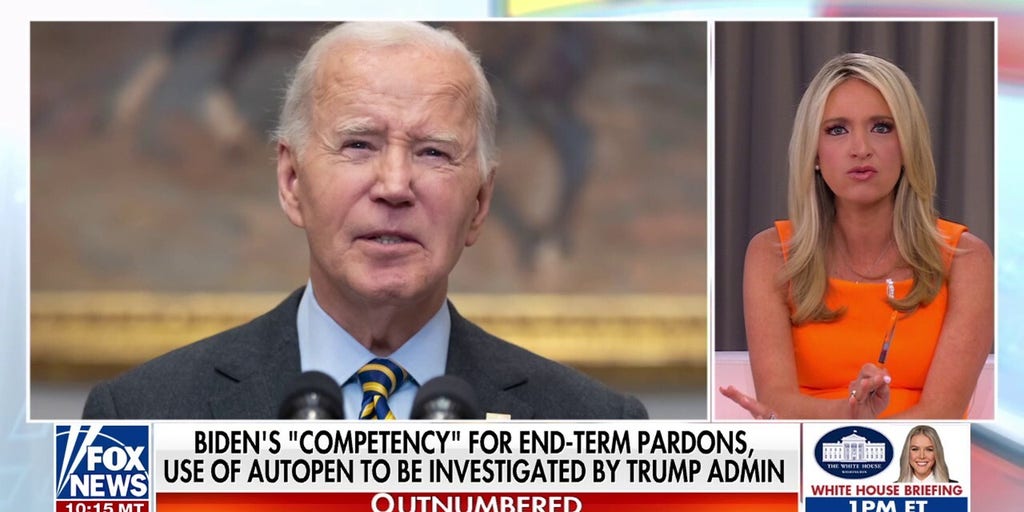 Trump DOJ investigating Biden-era pardons over concerns of his 'competency'