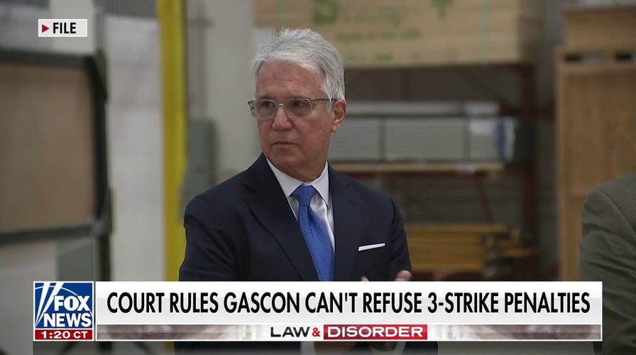 California appeals court rules Gascon must comply with three-strike law