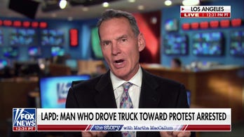 Man arrested, held without bail after allegedly driving truck into crowd of Iranian protesters