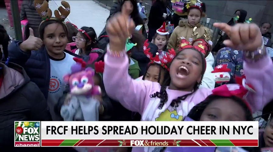 First responders bring Christmas joy to underprivileged kids
