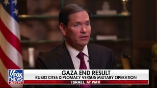 Rubio wants diplomatic end to Israel-Hamas war