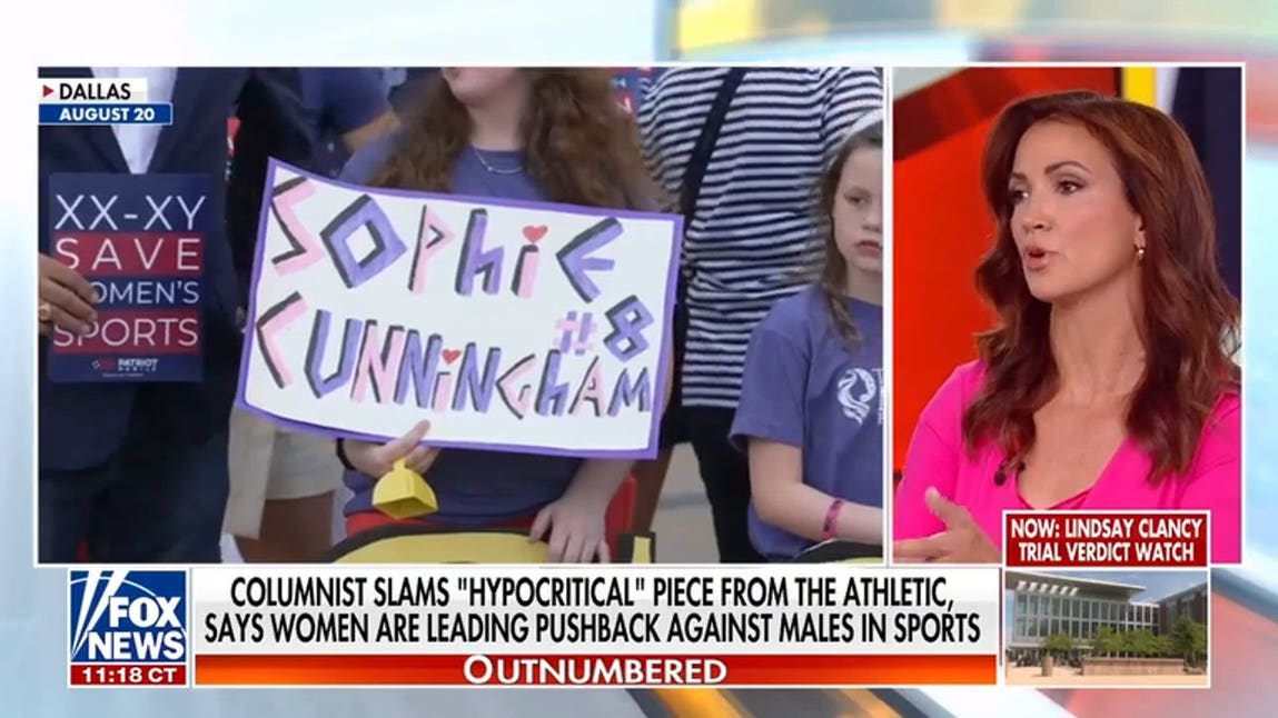 We need more men to defend women's sports: Rebeccah Heinrichs