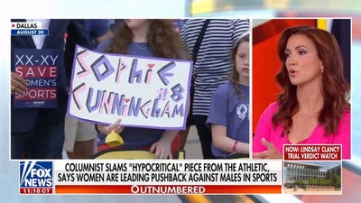 We need more men to defend women's sports: Rebeccah Heinrichs