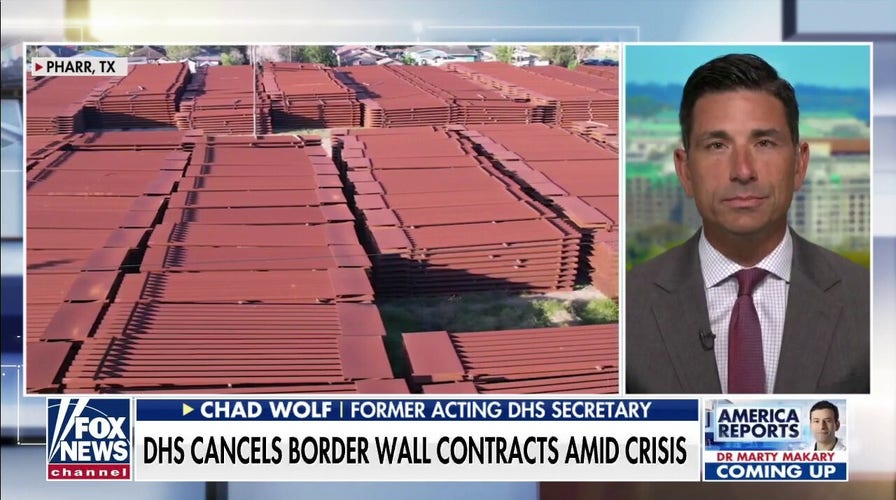 Chad Wolf: Biden admin continues to make border crisis worse by canceling wall contracts