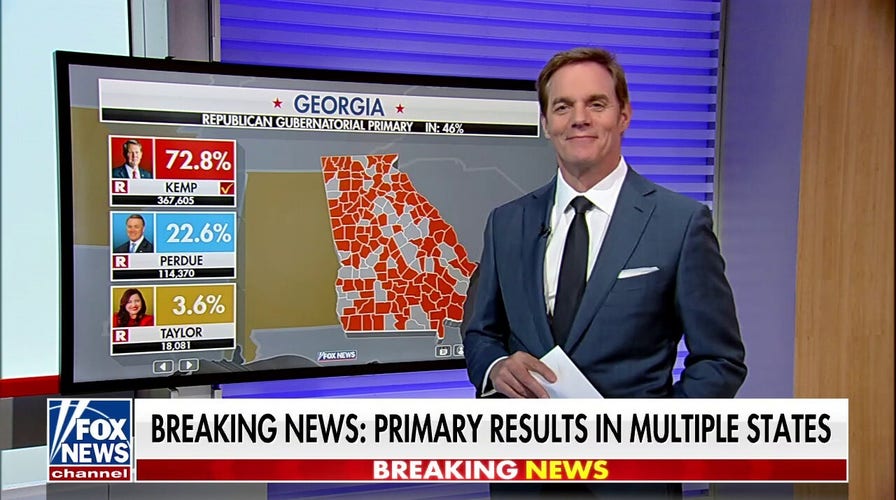 Kemp’s landslide victory in Georgia’s GOP gubernatorial primary a stinging setback for Trump