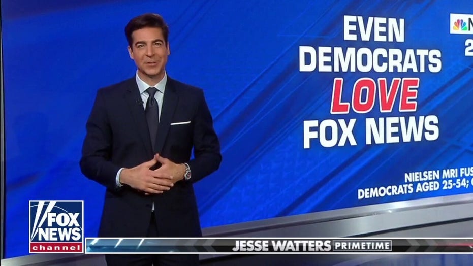 Jesse Watters: Liberals love Fox News, a lot more than CNN