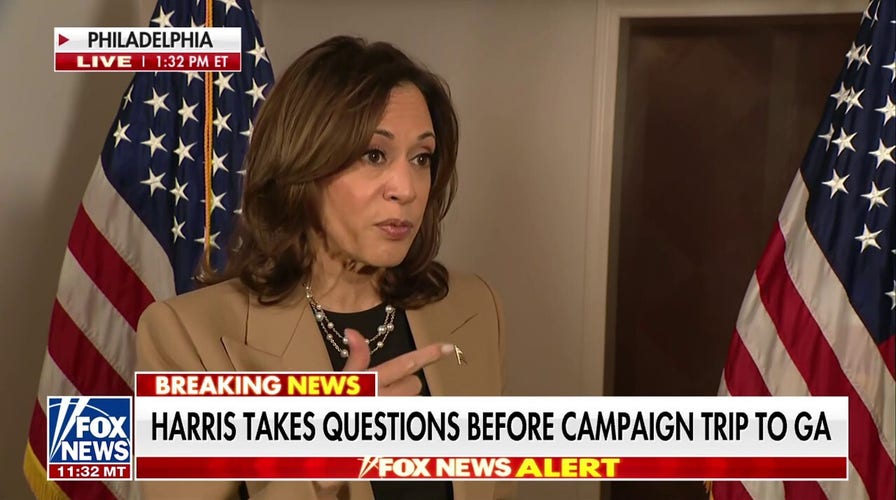Vice President Kamala Harris takes questions 