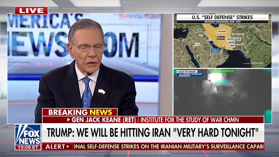 Gen. Jack Keane on US Iran strategy and path to major combat operations