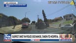 Wild LA car chase escalates into gunfight, officer shot in bulletproof vest