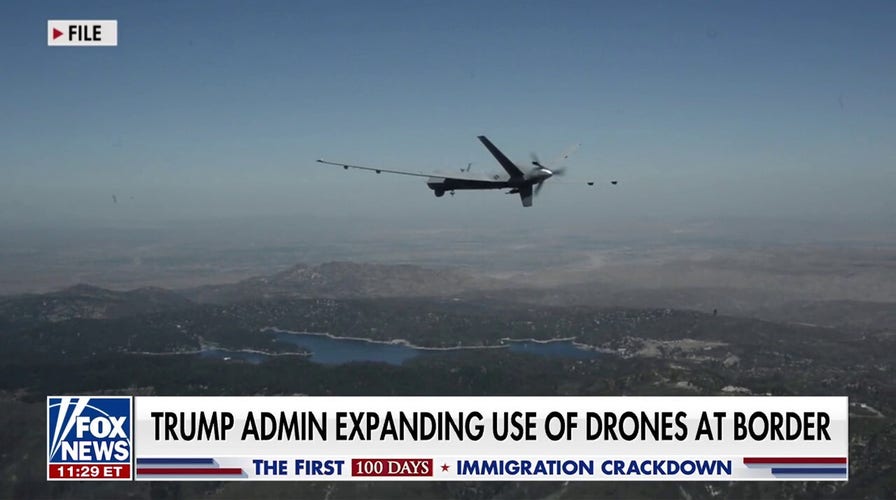 Trump admin expands use of drones along border to hunt fentanyl labs