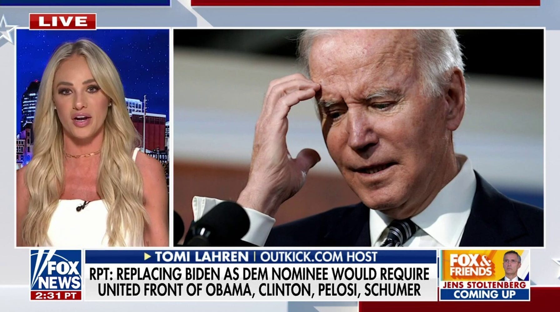 Democrats Plotting to Oust Biden as Nominee if He Flounders, Says Tomi Lahren