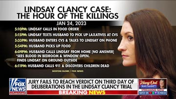 No notes from jury on Day 3 of Lindsay Clancy trial deliberations