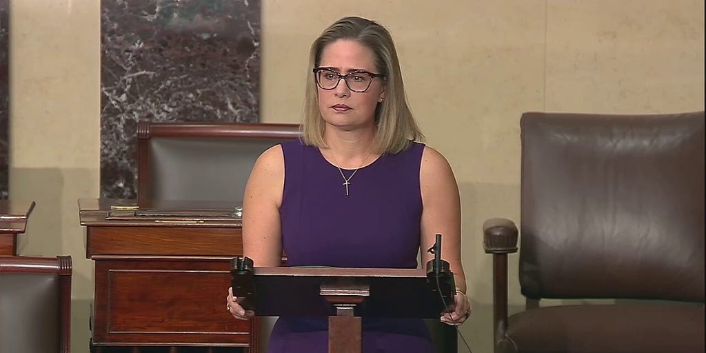 Sinema Doubles Down On Filibuster Support Dealing Likely Fatal Blow To